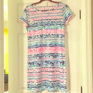 Lilly Pulitzer t-shirt dress.